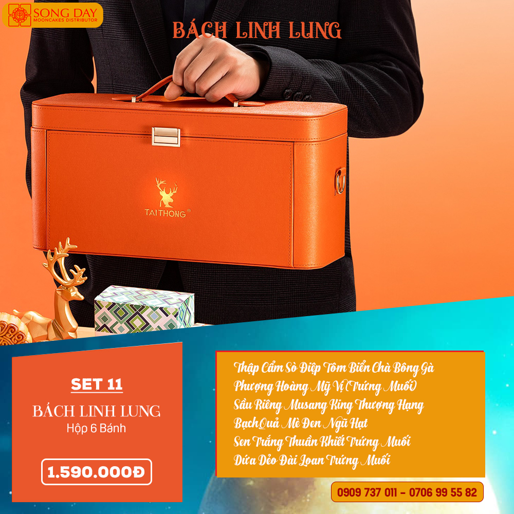 Hộp và combo Tai Thong BÁCH LINH LUNG set 11