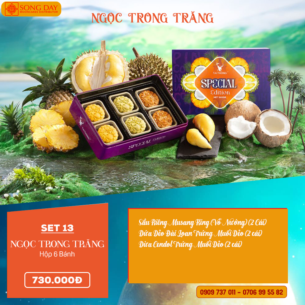 Hộp và combo Tai Thong NGỌC TRONG TRĂNG 2024
