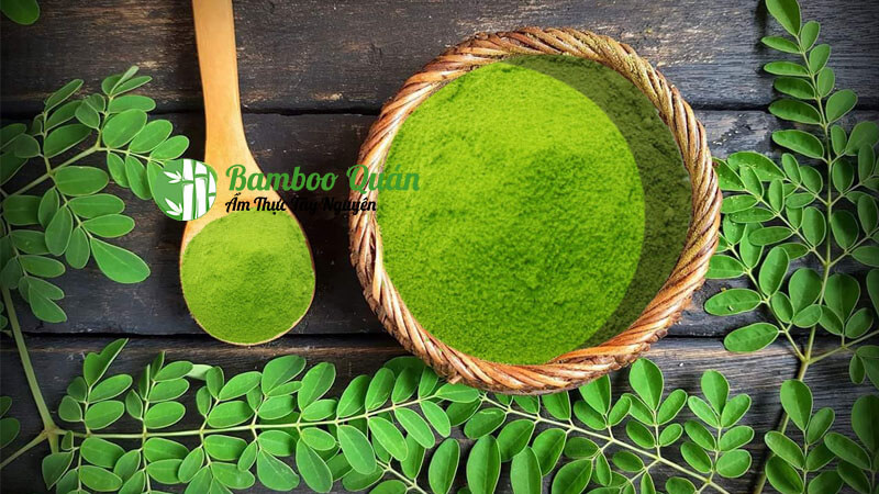 bột chùm ngây sấy thăng hoa nguyên chất