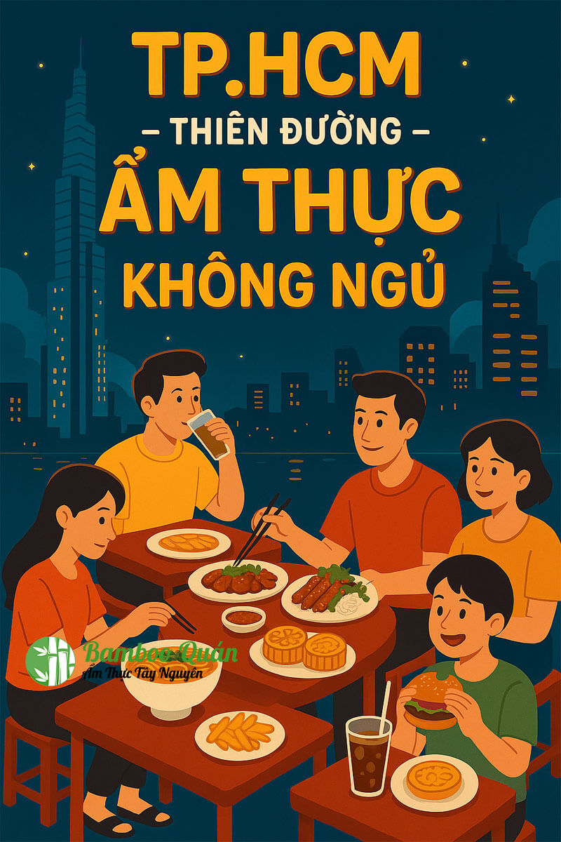  TP.HCM - Thiên Đường Ẩm Thực Không Ngủ